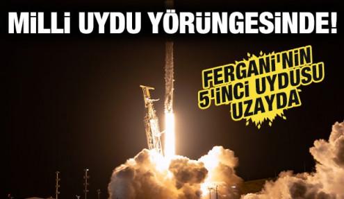 Fergani'nin beşinci uydusu uzayda