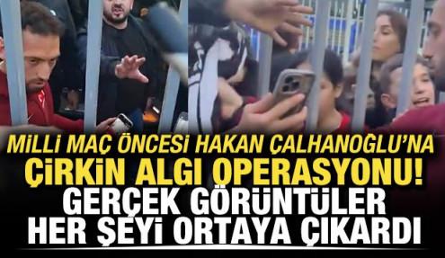 Hakan Çalhanoğlu’na çirkin algı operasyonu! Gerçek görüntüler her şeyi ortaya çıkardı