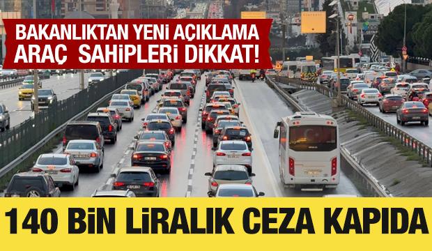 İçişleri Bakanlığı'ndan sahte plaka açıklaması: Erteleme yok, 140 bin liralık ceza kapıda