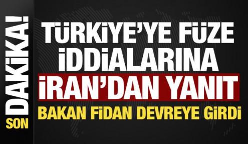 Son dakika: İran’dan Türkiye’ye füze iddialarına net yanıt!