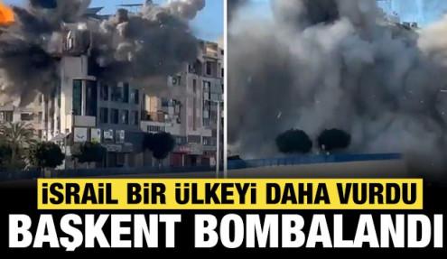 İsrail Lübnan'ın başkentini vurdu: Havalimanı bombalandı!