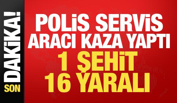 Kuzey Marmara Otoyolu'nda zincirleme kaza: 1 polis şehit, 16 yaralı