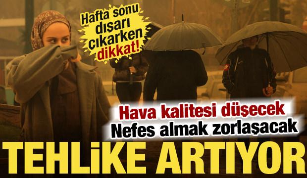 Meteoroloji'den hafta sonu uyarısı: Çöl tozu kaplayacak! 13 ilde sarı alarm