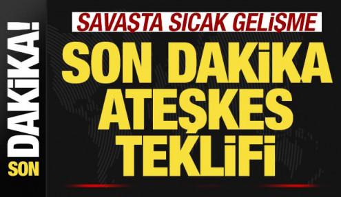Orta Doğu'da savaş devam ederken son dakika ateşkes teklifi! Putin'in kararı bekleniyor