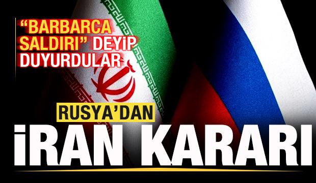 Rusya'dan son dakika İran kararı! 