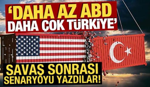 Savaş sonrası senaryoyu yazdılar: 'Daha az ABD, daha çok Türkiye'