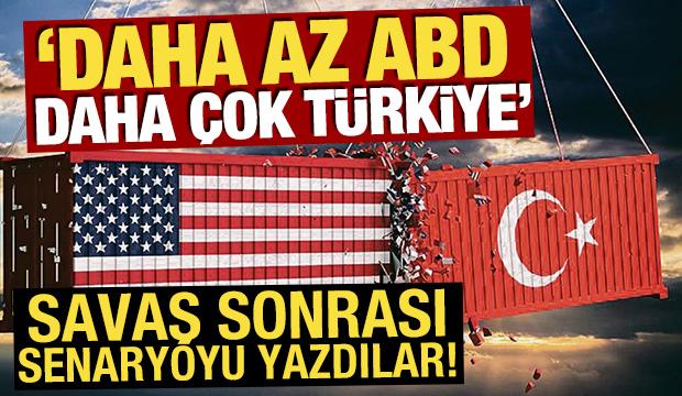 Savaş sonrası senaryoyu yazdılar: 'Daha az ABD, daha çok Türkiye'