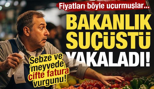 Sebze ve meyvede çifte fatura vurgunu! Hallerdeki oyun suçüstü yakalandı!