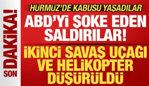 Son dakika duyurdular! ABD'yi şoke eden saldırılar! Savaş uçağı ve helikopter düşürüldü