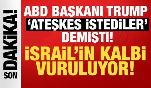 Son dakika haberi: İran İsrail'i çok sert vuruyor: Tel Aviv'de sirenler çalıyor!