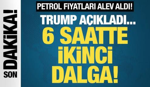 Trump 'İran'ı Taş Devri'ne geri göndereceğiz' dedi! Petrol fiyatları uçtu!