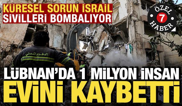 1 milyon insan evini terk etti: Soykırımcı İsrail, Lübnan'ı bombalıyor