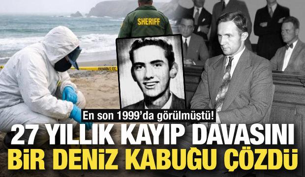 27 yıllık kayıp davasını bir deniz kabuğu çözdü
