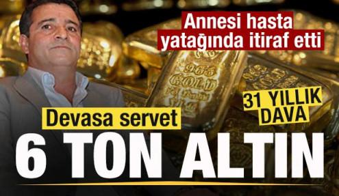 31 yıllık dava! Annesi hasta yatağında itiraf etti Devasa servet! 6 ton altın