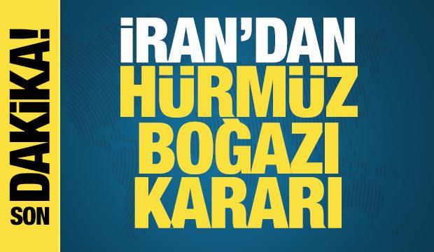 ABD-İran ateşkesi sonrası Hürmüz Boğazı'ndan ilk gemiler geçti