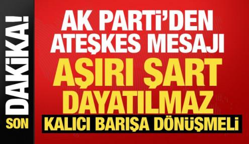 AK Parti Sözcüsü Ömer Çelik'ten önemli açıklamalar