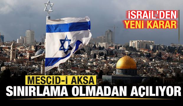 Alçak karar sonrası İsrail'den Mescid-i Aksa duyurusu! Hazırlıklar başladı