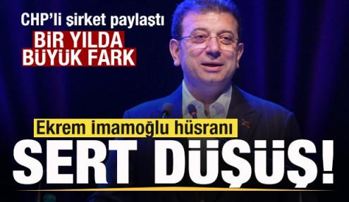 CHP'ye yakın anket şirketi paylaştı! Ekrem İmamoğlu hüsranı! Sert düşüş