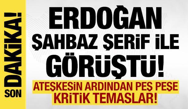 Erdoğan'dan ateşkes sonrası peş peşe görüşmeler!