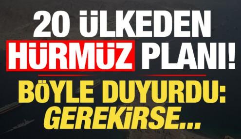 Fransa'dan son dakika 'Hürmüz' duyurusu: 20 ülke harekete geçti!