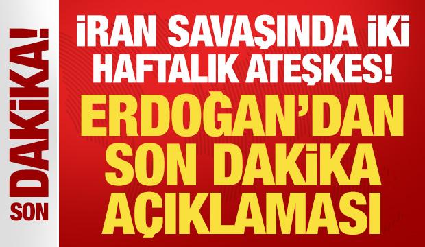 İran savaşında iki haftalık ateşkes! Türkiye'den peş peşe açıklama