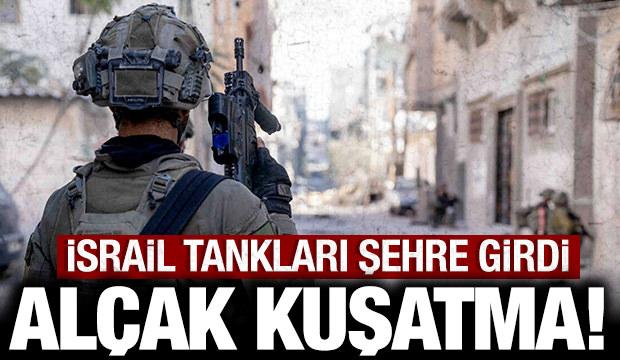 İsrail tankları şehre girdi: D&uuml;nyanın g&ouml;z&uuml; &ouml;n&uuml;nde al&ccedil;ak kuşatma başladı!