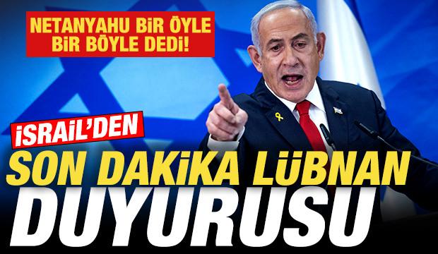 İsrail'den son dakika L&uuml;bnan kararı! Netanyahu ateşkesten vazge&ccedil;ti