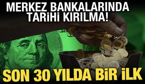 Merkez bankalarında tarihi kırılma: Altın, ABD tahvillerini geride bıraktı
