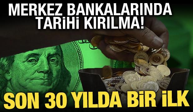 Merkez bankalarında tarihi kırılma: Altın, ABD tahvillerini geride bıraktı