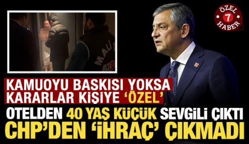 Otelden 40 yaş küçük sevgili çıktı, CHP'den 'ihraç' çıkmadı: Kararlar kişiye 'özel'