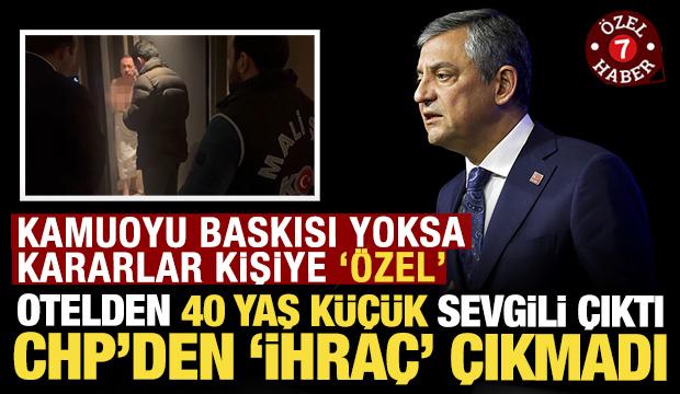 Otelden 40 yaş küçük sevgili çıktı, CHP'den 'ihraç' çıkmadı: Kararlar kişiye 'özel'