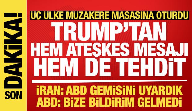 Pakistan'da ateşkes görüşmeleri başladı: Trump'tan hem tehdit hem ateşkes mesajı