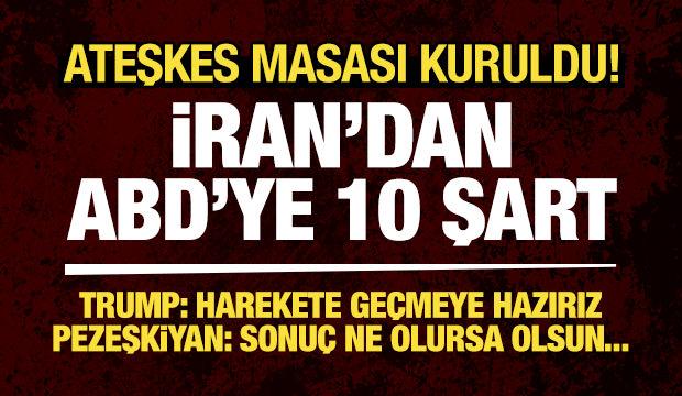 Pakistan'da ateşkes g&ouml;r&uuml;şmeleri sona erdi: Trump'tan hem tehdit hem ateşkes mesajı