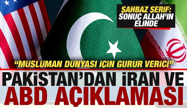 Pakistan'dan son dakika ABD ve İran açıklaması! Şahbaz Şerif: Sonuç Allah'ın elinde
