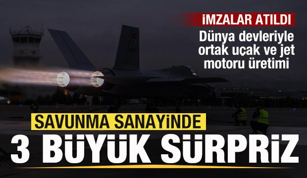 Savunma sanayimiz için üç büyük hamle! Dünya devleriyle ortak üretim