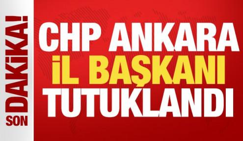 Son dakika: CHP Ankara İl Başkanı Ümit Erkol tutuklandı