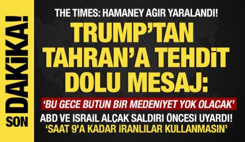 Son dakika... İran, ABD-İsrail savaşında 39. gün! Trump: Bütün bir medeniyet yok olacak