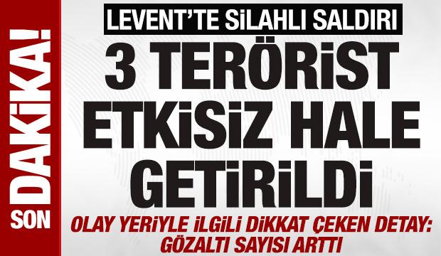 SON DAKİKA: Levent'te İsrail Konsolosluğu &ouml;n&uuml;nde &ccedil;atışma: 3 kişi etkisiz hale getirildi