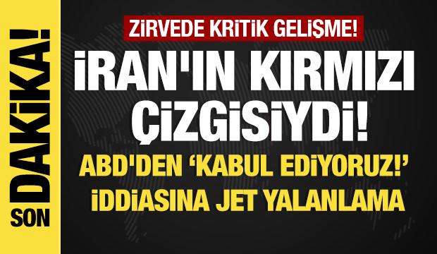 Son dakika...Dondurulmuş varlıkların serbest bırakılacağı iddiasına ABD'den yalanlama