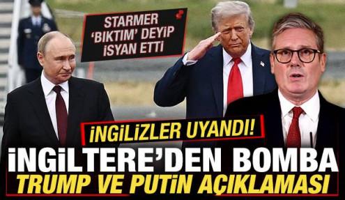 Starmer 'bıktım' deyip isyan etti! İngiltere'den bomba Trump ve Putin açıklaması
