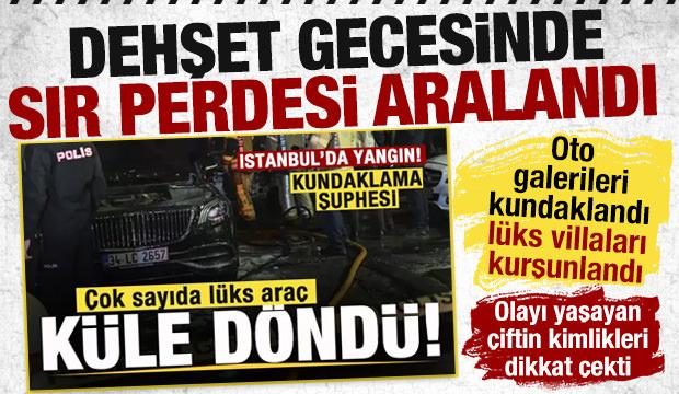 Su&ccedil; makinesi &ccedil;iftin galerisi kundaklandı, villası kurşunlandı