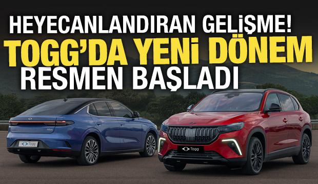Togg'da yeni d&ouml;nem resmen başladı! İşte yapılan değişiklikler