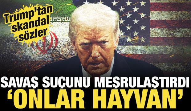 Trump skandal sözlerle savaş suçunu meşrulaştırdı: Onlar insan değil, hayvan