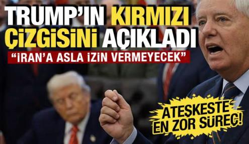 Trump'ın kırmızı çizgisini açıkladı! 