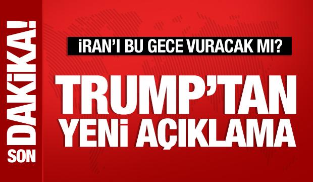 Trump'tan yeni açıklama: Durum değişebilir