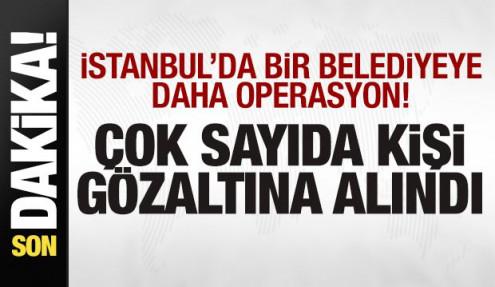 Üsküdar Belediyesi'ne operasyon: Çok sayıda kişi gözaltına alındı