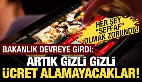 Artık gizli gizli ücret alamayacaklar! Yemek siparişlerinde yeni dönem