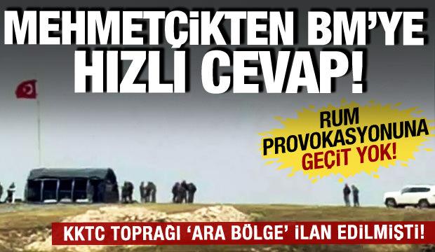 BM, KKTC toprağını ara b&ouml;lge ilan etti! Mehmet&ccedil;ik T&uuml;rk bayrağını g&ouml;ndere &ccedil;ekti!