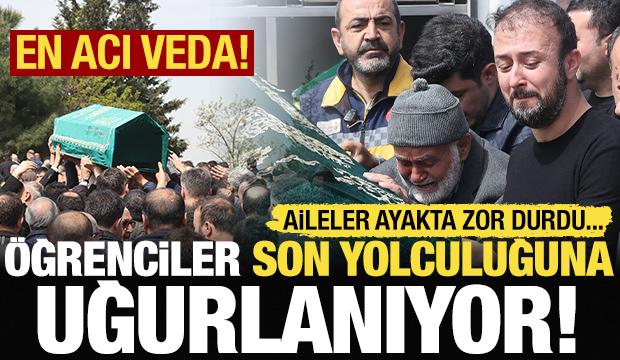 En acı veda: Okul saldırısında hayatını kaybeden öğrenciler uğurlanıyor!