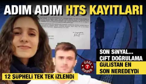 Gülistan Doku kaybolmadan önce neredeydi? Adım adım HTS kayıtları!